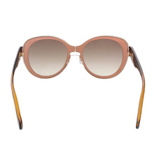 Load image into Gallery viewer, Balenciaga Women's Mauve Pink Havana Round Sunglasses