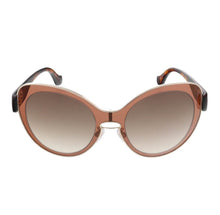 Load image into Gallery viewer, Balenciaga Women's Mauve Pink Havana Round Sunglasses