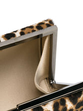 Load image into Gallery viewer, Jimmy Choo Cate Leopard Print Pony Hair Natural Luxury Clutch Handbag