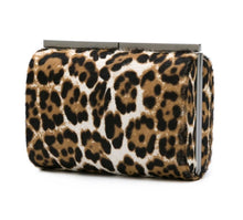 Load image into Gallery viewer, Jimmy Choo Cate Leopard Print Pony Hair Natural Luxury Clutch Handbag