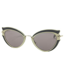 Load image into Gallery viewer, Miu Miu Prada Classic Women's Gray Cat Eye Sunglasses