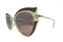 Load image into Gallery viewer, Miu Miu Prada Classic Women's Gray Cat Eye Sunglasses