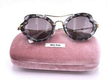 Load image into Gallery viewer, Miu Miu Prada Women's Classic White Havana Luxury Sunglasses