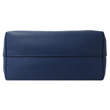 Load image into Gallery viewer, Prada Vitello Phenix Leather Shopping Tote Bag Bluette 1BG203