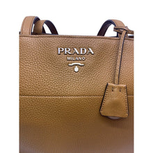 Load image into Gallery viewer, Prada Vitello Phenix Leather Shopping Tote Bag Cannella Brown 1BG203