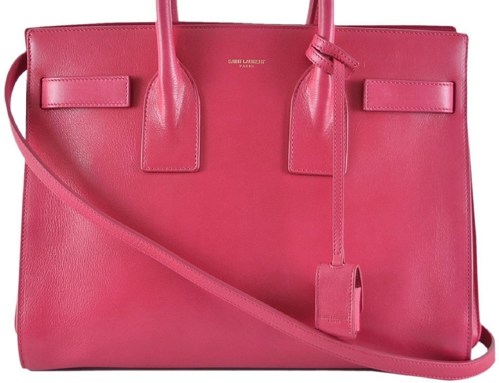 Saint Laurent Sac De Jour Bag Leather Small Pink for Sale in New York, NY -  OfferUp